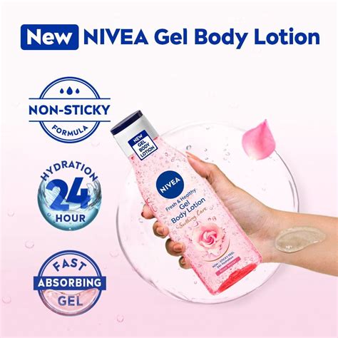 NIVEA Body Essentials Rose Gel 400 ML - NIVEA India