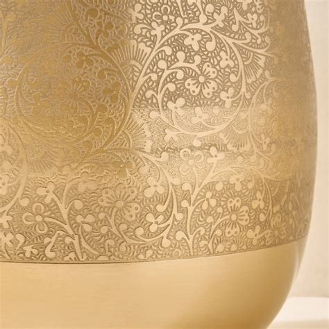 Buy Austin Metal Etched Vase - Medium from Home Centre at just INR 1499.0