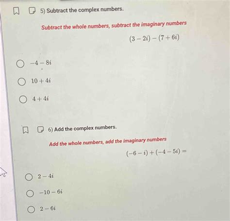 Image result for Subtracting Complex Numbers Geometrically