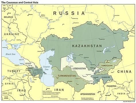 aral_sea_central_asia_map | Central asia map, Asia map, Map