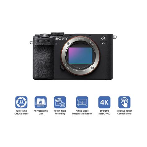 Sony Alpha ILCE-7CM2 Full-Frame Interchangeable-Lens Mirrorless vlog C