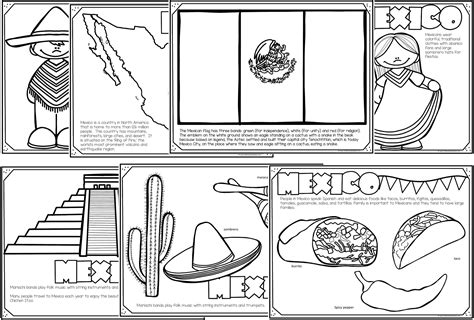 Coloring Pages Of Mexico