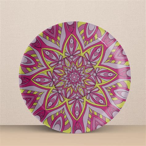 Soothing Serenity Mandala Wall Plate – Nestroots