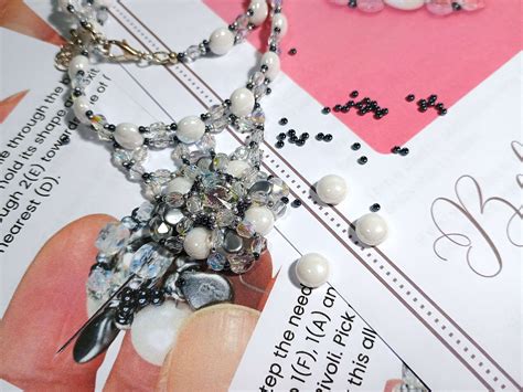 Belle of the Ball – Sparkling Rivoli Beaded Pendant Tutorial – The ...
