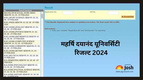 MDU Result 2024 OUT: यहां देखें MA, BCA, BA, BSc, PhD, MSc, BPEd सहित अन्य UG, PG सेमेस्टर ...
