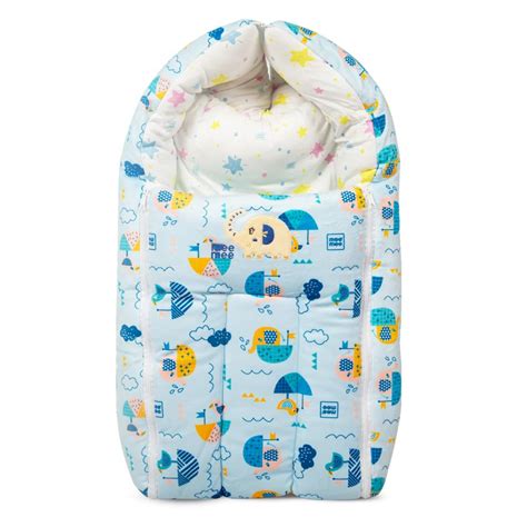 Mee Mee 3 in 1 Baby Bed, Sleeping Bag & Carry Nest, Elephant Print ...