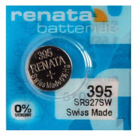 Baterija srebro oksid Renata 1.55V SR927SW/395/399 - Mob-Shop