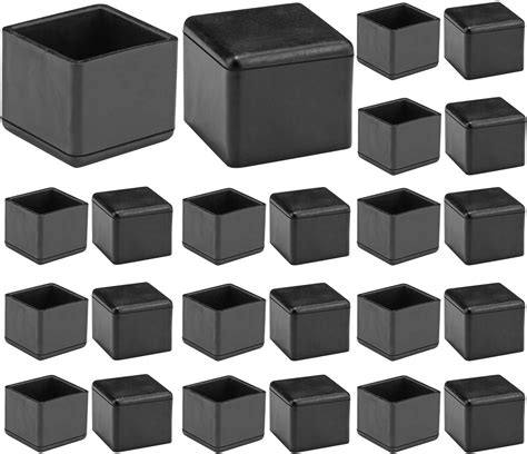 Kitmose 24pcs Square Rubber Leg Caps Chair Leg Floor India | Ubuy