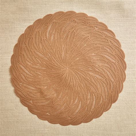 Buy Cinder PVC Leaves Placemat from Home Centre at just INR 349.0