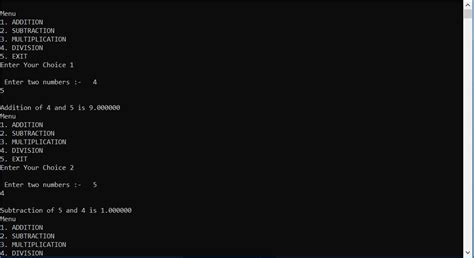 switch case in C Programming