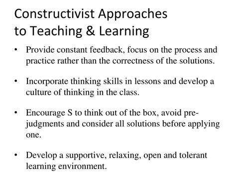 Constructivist Approach 的图像结果