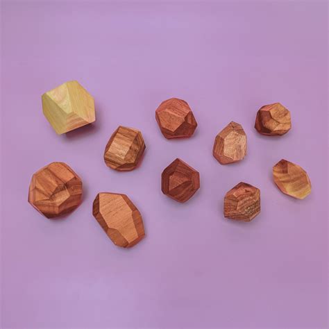 Smol Rocks Wooden Stacking Stones | 10 Pieces | smol block – smol-block