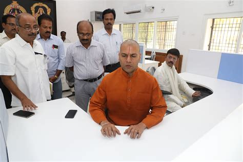 TTD Eo Inspects Model Work Stations - rspnetwork.in
