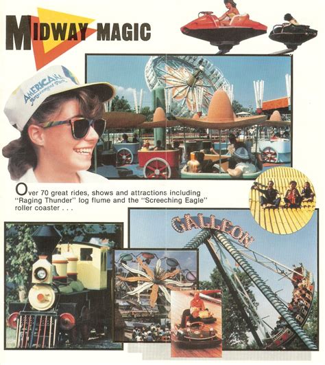 Americana Amusement Park - 1989 Park Brochure