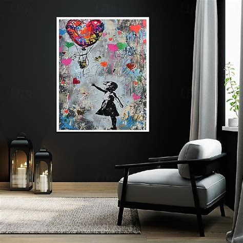 Girl Graffiti oil painting hand painted pop art painting Famous Canvas ...