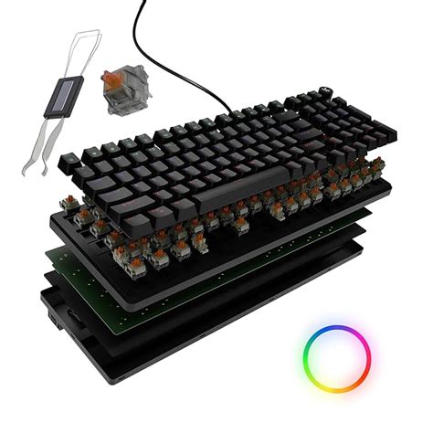 Amazon.in: Buy Kreo Hive 98 Wired RGB Mechanical Gaming Keyboard | Full ...
