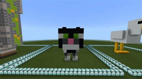 Image result for Minecraft Cartoon Cat Scary Statue Build Tutorial