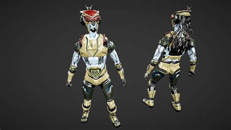 Alien Armor Low Poly 的图像结果