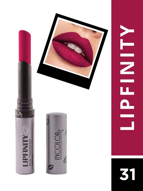 Incolor Lipfinity Non-Transfer Lipstick Shade 31, Smudge-Proof ...
