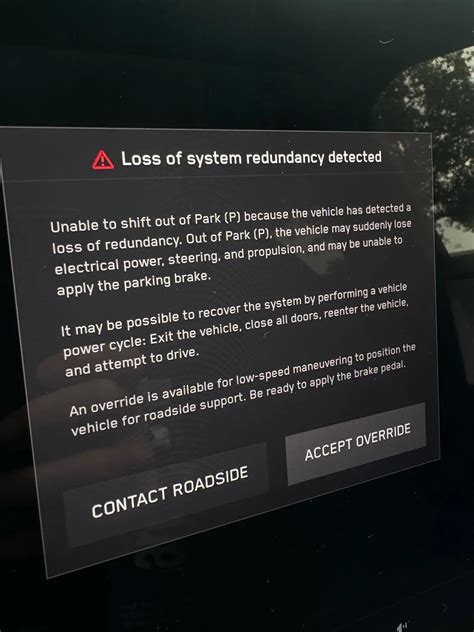 Received the dreaded “Critical issue detected” message… | Tesla ...