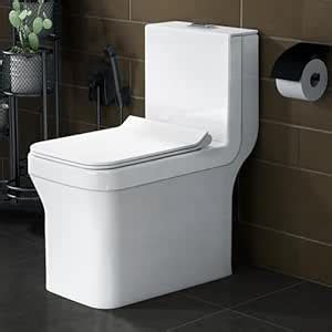Plantex Commode for Toilet/Ceramic Western Toilet/One Piece Commode ...
