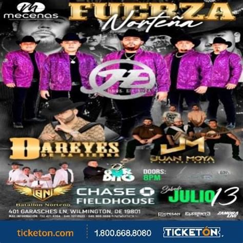 HNOS ESPINOZA, JUAN MOYA Y LOS DEL VALLE Y MAS, Chase Fieldhouse ...
