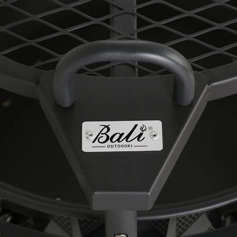 BALI OUTDOORS Fire Pits Outdoor Wood Burning, Wood Fire Pit with ...