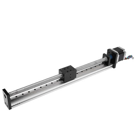 Buy 400mm Linear Rail Slide, M4 Ball Screw Sliding Table Precision ...