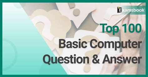 Image result for Top 100 Basic Computer Questions