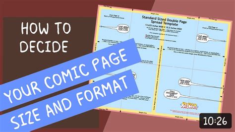 Typical Comic Page Size - Free Printable Download