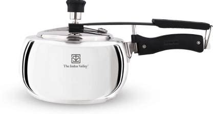 The Indus Valley Triply Stainless Steel Inner Lid 3 L Induction Bottom ...
