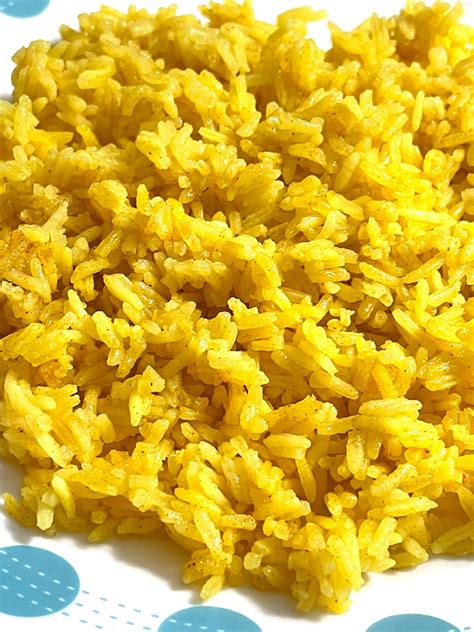 Arroz Amarillo - Flavored Yellow Jasmine Rice With Seasonings
