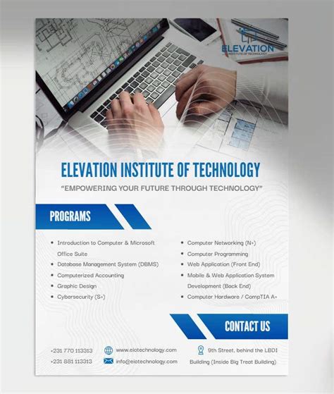 Entry #167 by phungthuytien13 for Need a flyer design for my school. It ...