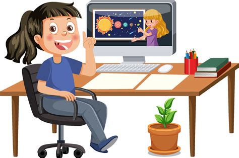 Image result for Cartoon Computer with Email