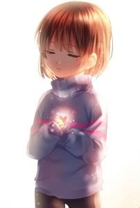 Anime Undertale Frisk Sweater Light HD Poster |300 GSM Quality |12×18 ...