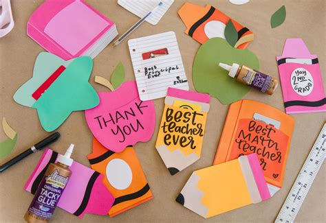 Teacher Appreciation Cards Ideas