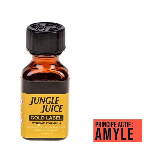 Poppers Jungle Juice Gold Label Xtreme Formula 25ML - Dispo chez S ...
