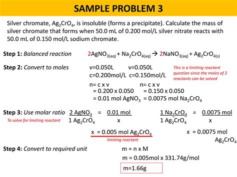 22 solution stoichiometry new | PPTX