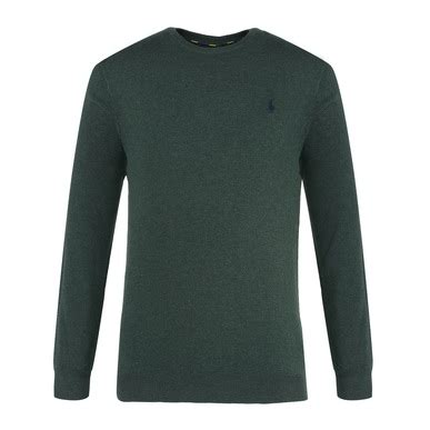 Buy Men Green Solid Long Sleeve Casual Sweater Online at The Collective ...