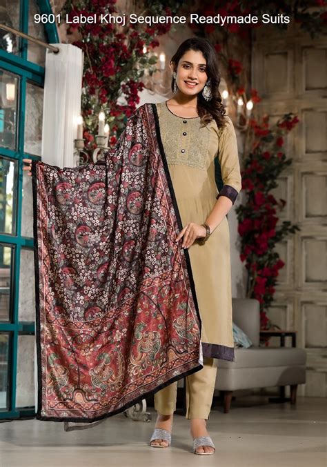 9601 Label Khoj Sequence Readymade Suits – Heriska