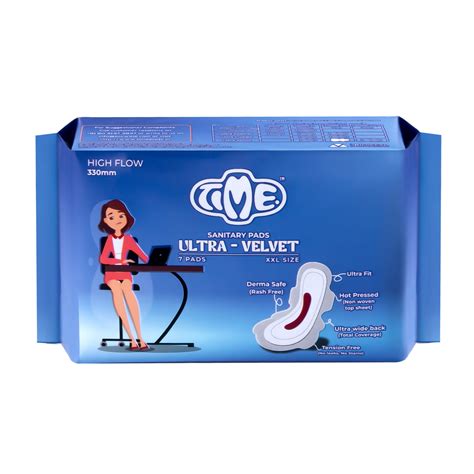 Time Sanitary Pads - Premium Sanitary Pads – TIME