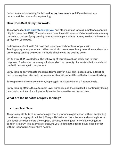 Spray-Tanning Tutorial 的图像结果