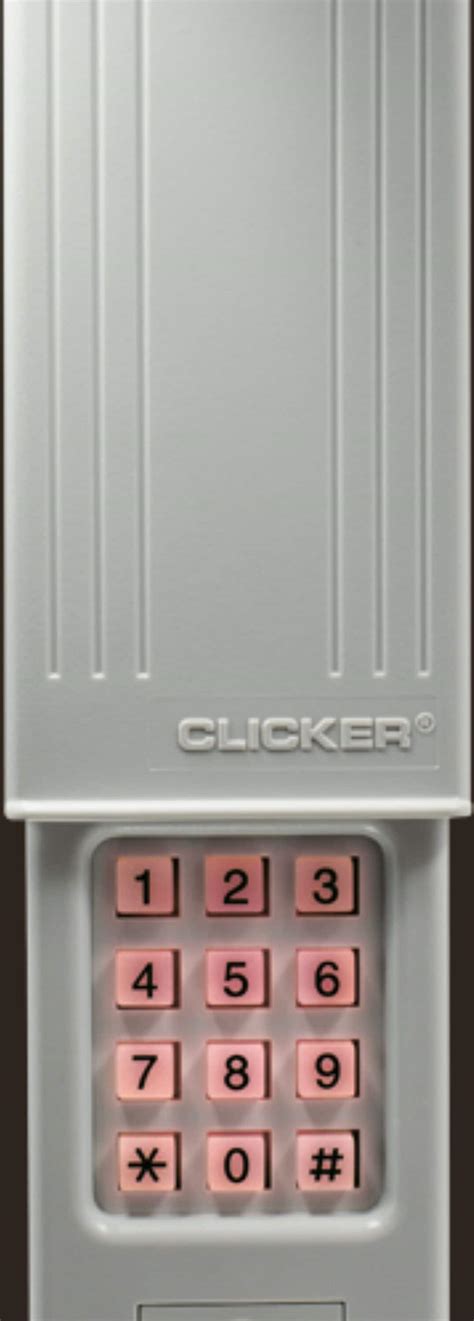 Garage Door Keypad Clicker at Katie Felton blog
