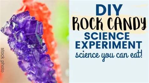 Science Experiments at Home Rock Candy 的图像结果
