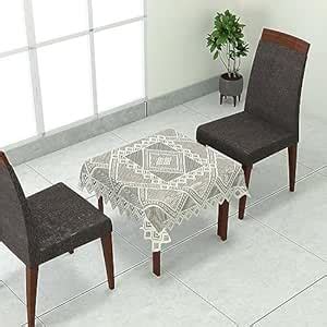 Buy BIGGER FISH Beautiful 2 Seater Center Table Cover/Table Cloth ...