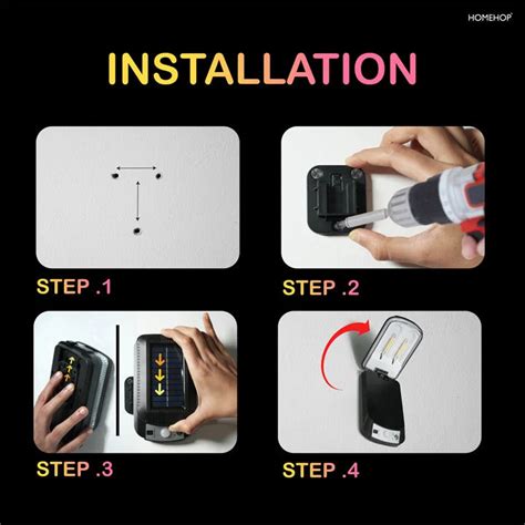 best solar garden lights : LED motion sensor light for home exterior ...