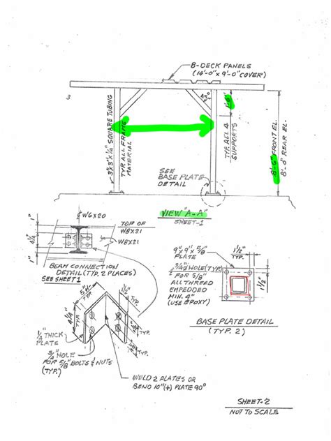 How to Read Architectural Canopy Drawings 的图像结果