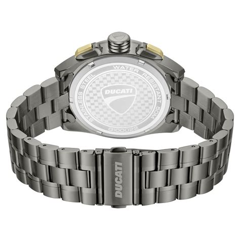 Buy Online Ducati Quartz Chronograph Green Dial Grey Stainless Steel ...