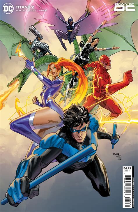 Titans #2 - 5-Page Preview and Covers released by DC Comics