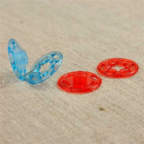 Boutons-pression plastique de couleur - A&A Patrons